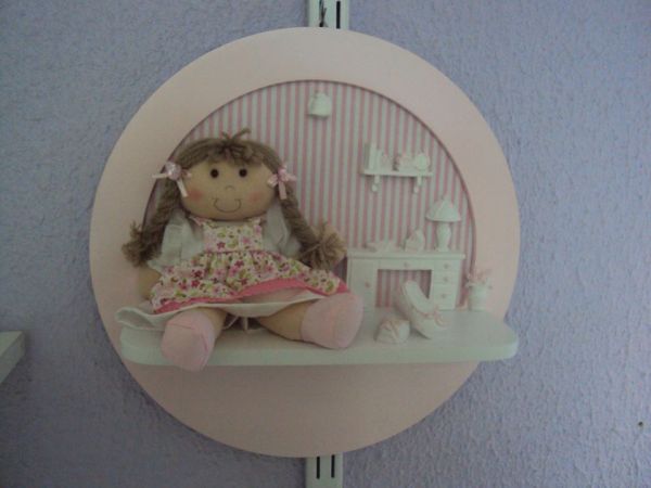 QUADRO REDONDO MENINA ROSA Loja de Marli Artes quarto de Bebe Quadro Para Quarto De Bebe Com Led ~ QUADRO REDONDO MENINA ROSA Loja de Marli Artes quarto de Bebe